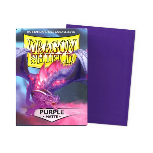 Dragon Shield Sleeves Purple (63 × 88 mm), matowe - 100 szt._1.webp