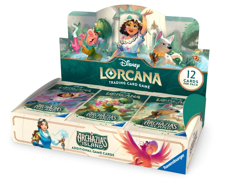 Disney Lorcana TCG (Set07): Archazia’s Island – Booster Box 24 boostery EN