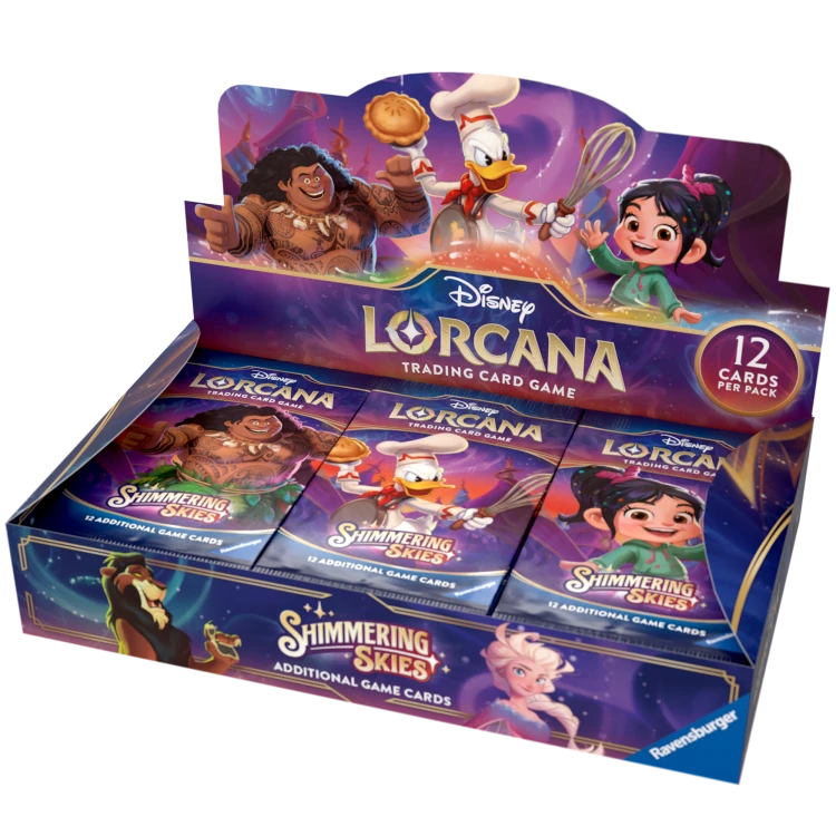 Disney Lorcana TCG (SET05): Shimmering Skies – Booster Box 24 boostery EN