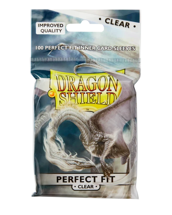 Dragon Shield Perfect Fit Sleeves Clear Toploading