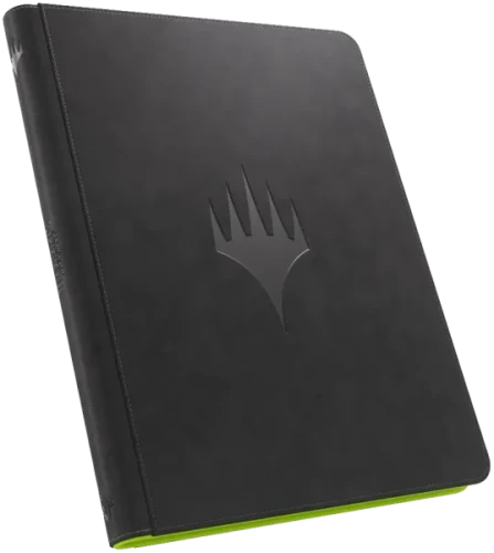 Gamegenic – Magic: The Gathering: Secrets of Strixhaven Zip-Up Album 18-Pocket Black/Green