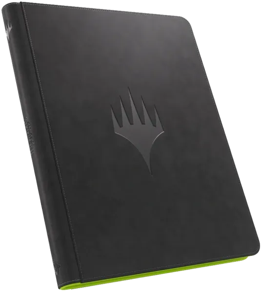 Gamegenic – Magic: The Gathering: Secrets of Strixhaven Zip-Up Album 18-Pocket Black/Green