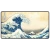 Ultra PRO Black Stitched Playmat The Great Wave off Kanagawa by Hokusai