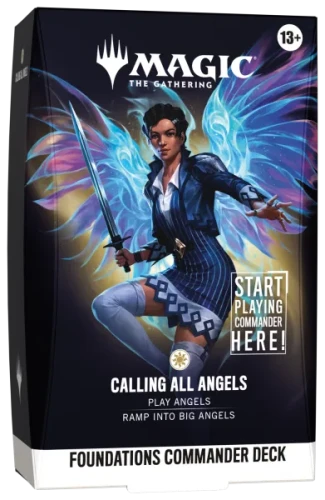 Magic: The Gathering – Foundations Commander Deck: Calling All Angels - EN