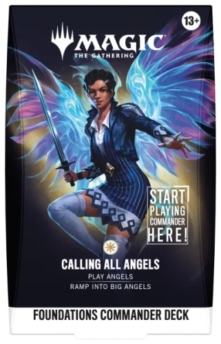 Magic: The Gathering – Foundations Commander Deck: Calling All Angels - EN