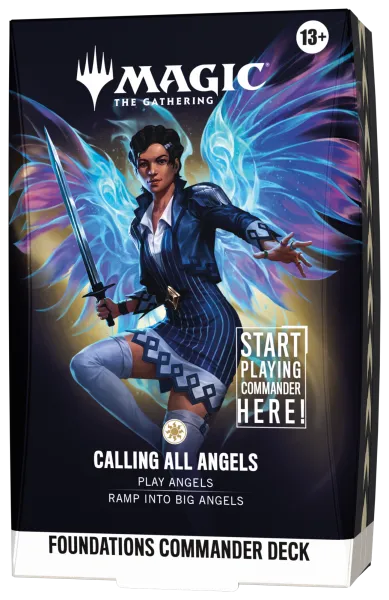 Magic: The Gathering – Foundations Commander Deck: Calling All Angels - EN