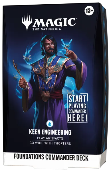Magic: The Gathering – Foundations Commander Deck: Keen Engineering - EN