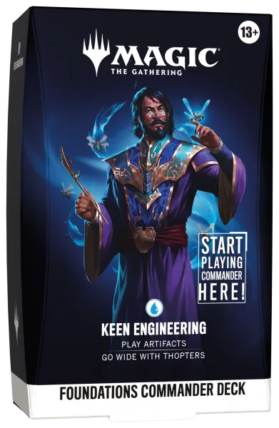 Magic: The Gathering – Foundations Commander Deck: Keen Engineering - EN