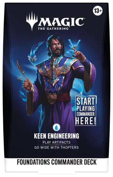 Magic: The Gathering – Foundations Commander Deck: Keen Engineering - EN