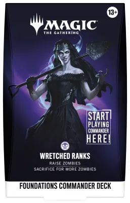 Magic: The Gathering – Foundations Commander Deck: Wretched Ranks - EN