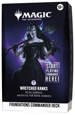 Magic: The Gathering – Foundations Commander Deck: Wretched Ranks - EN