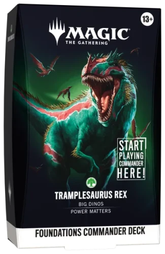 Magic: The Gathering – Foundations Commander Deck: Tramplesaurus Rex - EN