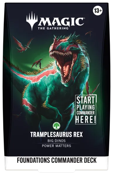 Magic: The Gathering – Foundations Commander Deck: Tramplesaurus Rex - EN