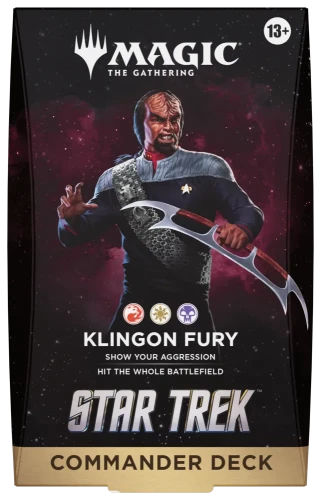 Magic: The Gathering – Star Trek Commander Deck: Klingon Fury - EN