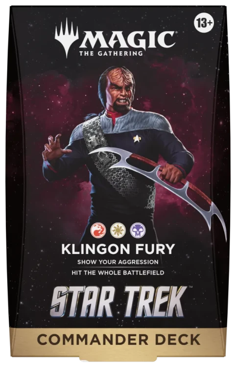 Magic: The Gathering – Star Trek Commander Deck: Klingon Fury - EN