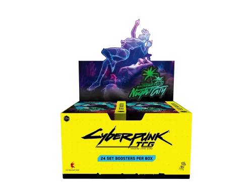Cyberpunk TCG – Welcome to Night City Booster Box 24 Boostery - EN