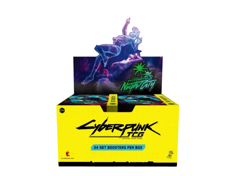 Cyberpunk TCG – Welcome to Night City Booster Box 24 Boostery - EN