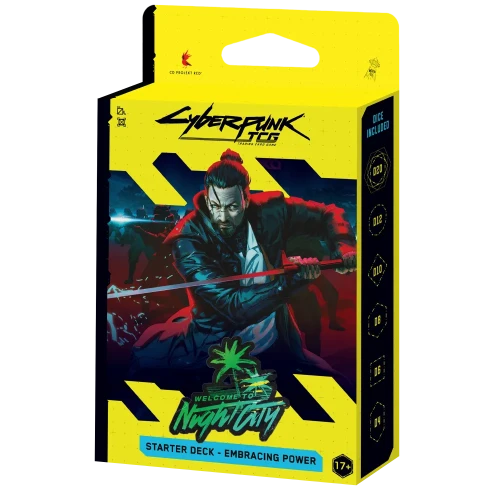 Cyberpunk TCG – Welcome to Night City Starter Deck: Embracing Power - EN