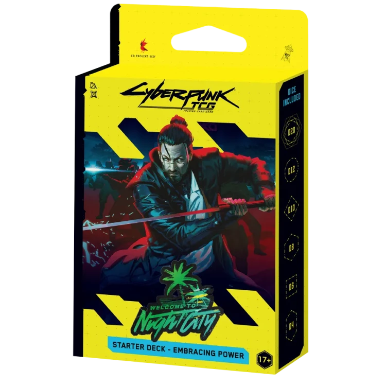 Cyberpunk TCG – Welcome to Night City Starter Deck: Embracing Power - EN