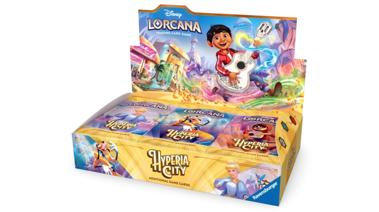 Disney Lorcana TCG – Hyperia City Booster Box 24 Boostery - EN